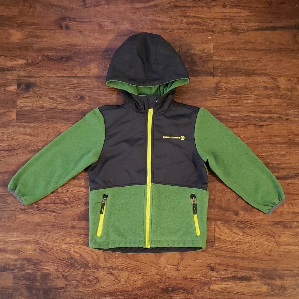 Free Country Fleece Hooded Jacket 4T